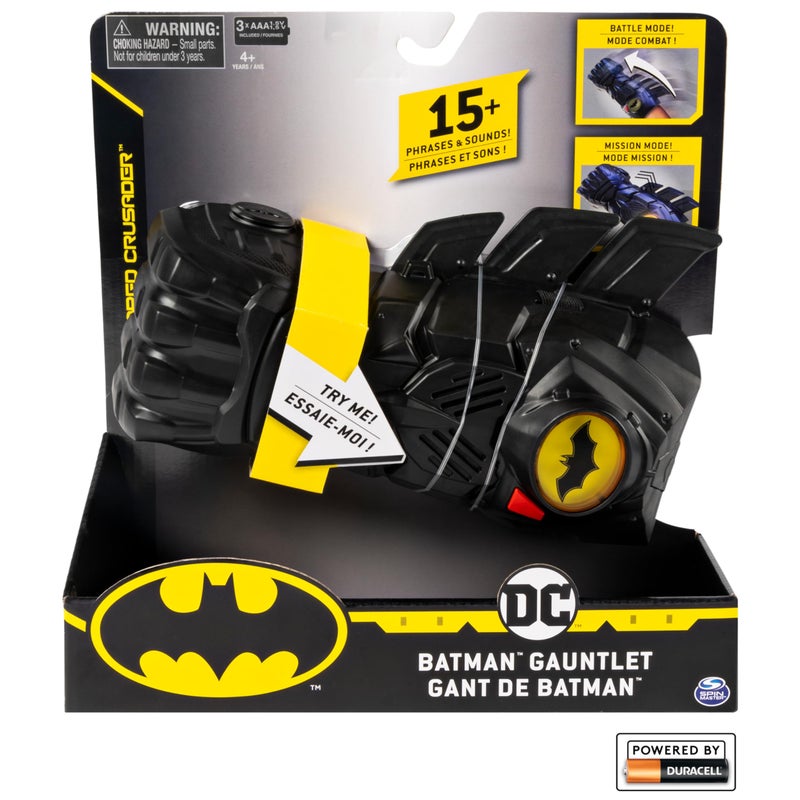 Batman DC Comics Batman Interactive Gauntlet with Over 15 Phrases and Sounds, for Kids Aged 4 and Up - Image 2